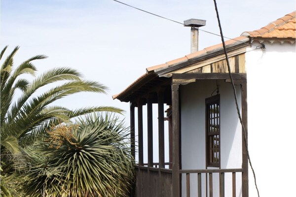 Zonnig vakantiehuis met uitzicht op zee in Tijarafe, La Palma - thumbnail 6