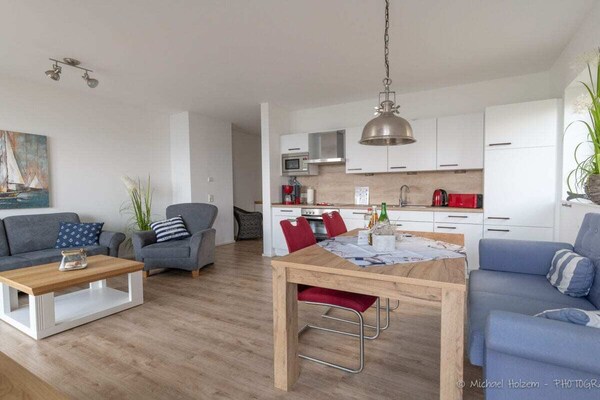 Molenhuus: Vrijstaand vakantiehuis aan de Oostzee bij Kappeln met zeezicht - thumbnail 3