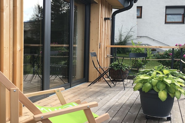 Ruim vakantiehuis in Riezlern met natuurlijke materialen, dichtbij de skilift - thumbnail 3