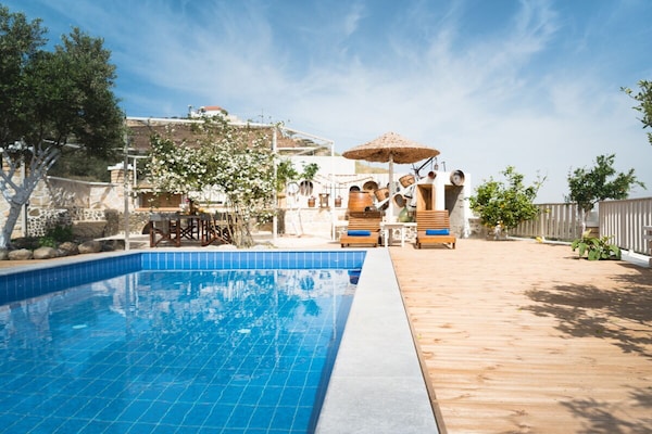 Vrijstaande villa in Zuid-Kreta met privézwembad en uitzicht op zee - thumbnail 4