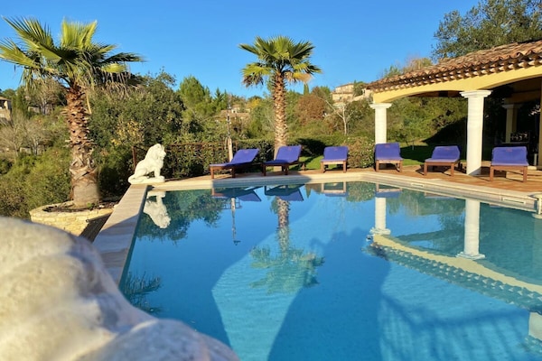 Ruime villa met privézwembad nabij Cannes in Montauroux - thumbnail 2