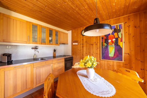 Chalet Verrel Beneden: knus appartement voor 4 in Fiesch, Wallis - thumbnail 5