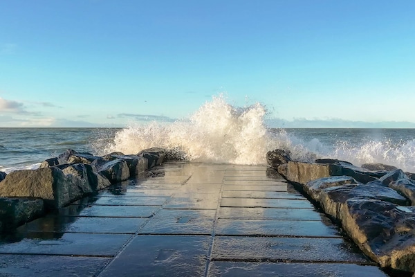 Ruim vakantiehuis met privézwembad en glijbaan op 2 km van de Noordzee - thumbnail 3