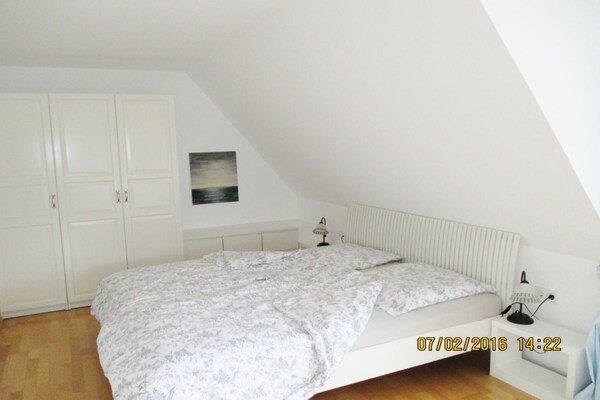 Romantisch appartement voor twee in Horumersiel, vlakbij de Waddenzee - thumbnail 4