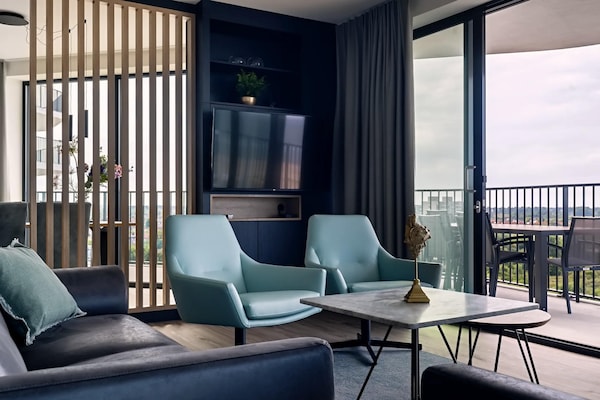 Luxe penthouse aan de Zeeuwse kust met zeezicht en terras in Breskens - thumbnail 5