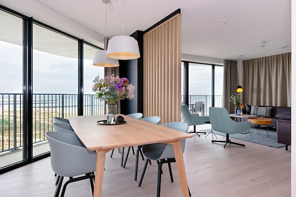 Luxe penthouse aan de Zeeuwse kust met zeezicht en terras in Breskens - thumbnail 6