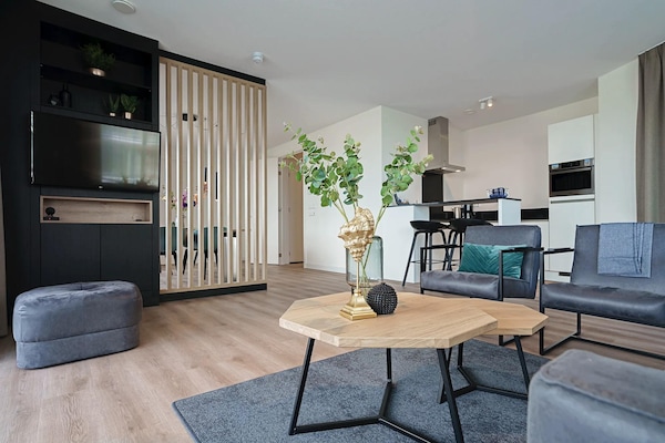 Stijlvol penthouse in Breskens: strand, luxe en ruimte voor 4 personen - thumbnail 6