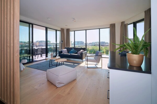 Luxe appartement Breskens: 2 slaapkamers, terras & Zeeuwse kust - thumbnail 5