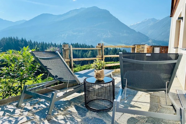Luxe chalet aan de piste in Neukirchen met sauna en panoramisch uitzicht - thumbnail 6