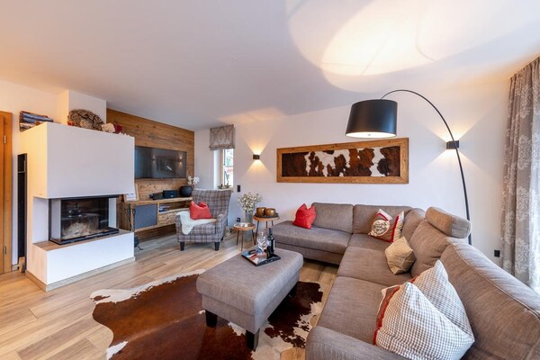 Nationalpark Chalet Schlieferspitze – Luxe chalet met skipiste op 100 meter in Neukirchen - thumbnail 1