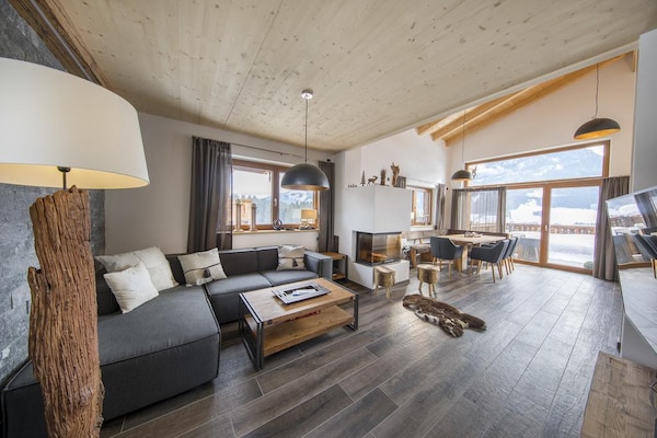Aan de piste: Luxueus Nationalpark Chalet Wildenkogel in Neukirchen - thumbnail 2