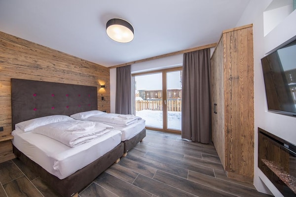 Aan de piste: Luxueus Nationalpark Chalet Wildenkogel in Neukirchen - thumbnail 4
