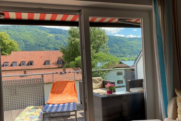 Appartement aan de Ossiacher See met dakterras en meerzicht voor 4 personen - thumbnail 3