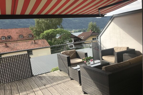 Appartement aan de Ossiacher See met dakterras en meerzicht voor 4 personen - thumbnail 4