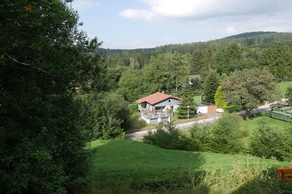 Chaletvakantiehuis Mein Bergblick aan de golfbaan bij Goslar - thumbnail 3