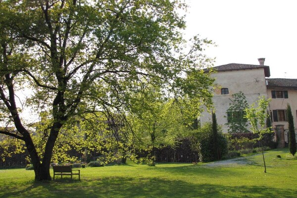 Historische torenvilla met kasteelpark in Friuli, Italië - thumbnail 5