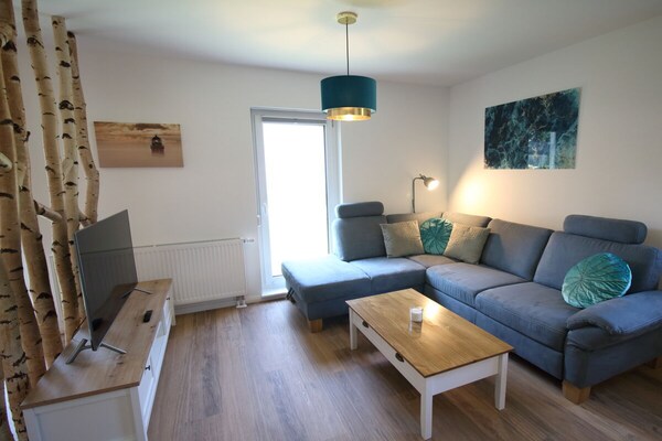 Deichperle Prerow: Modern appartement, 800m van het strand - thumbnail 4