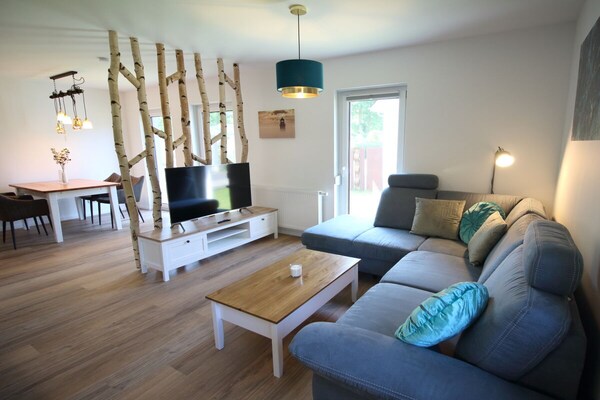 Deichperle Prerow: Modern appartement, 800m van het strand - thumbnail 5