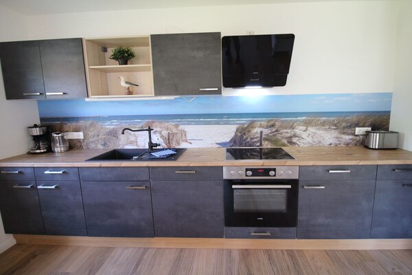 Deichperle Prerow: Modern appartement, 800m van het strand - thumbnail 6