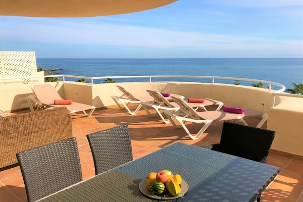 Penthouse aan zee in Casares met panoramisch uitzicht voor 7 personen - thumbnail 6