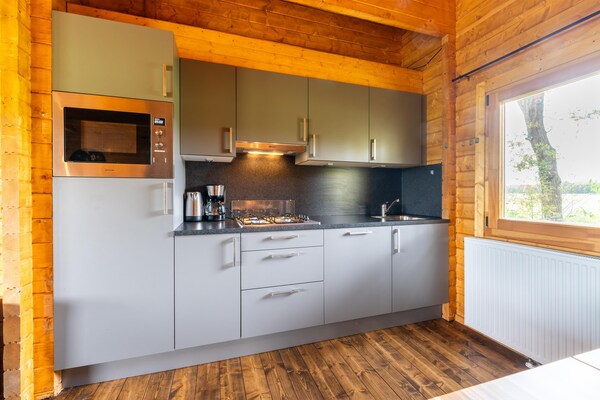 Chalet Riga: Luxe boshuis voor 6 personen in Brabantse Kempen - thumbnail 4