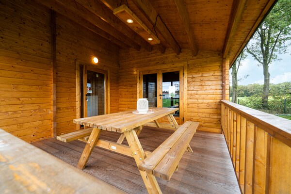 Chalet Riga: Luxe boshuis voor 6 personen in Brabantse Kempen - thumbnail 5