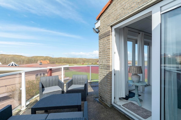 Licht appartement met tuin op 1 km van het strand van Julianadorp - thumbnail 4