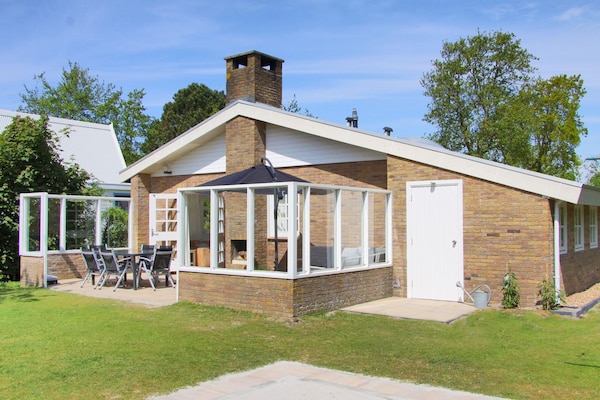 Luxe vrijstaande bungalow Duinland 55, 6 pers., strand op 4 km - thumbnail 1