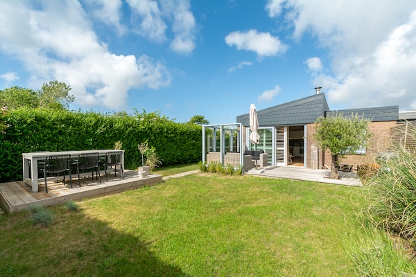 Lichte bungalow voor 5 bij strand en duinen van Callantsoog - thumbnail 1