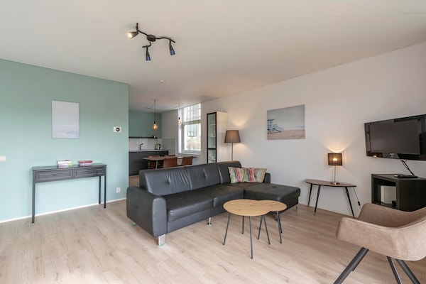 Modern appartement in Julianadorp aan Zee met duinuitzicht, 1,2km van strand - thumbnail 6