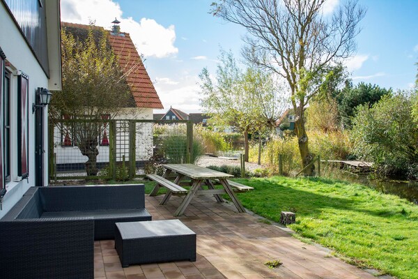 Luxe wellnessvilla met uitzicht op water, 900m van strand Callantsoog - thumbnail 5