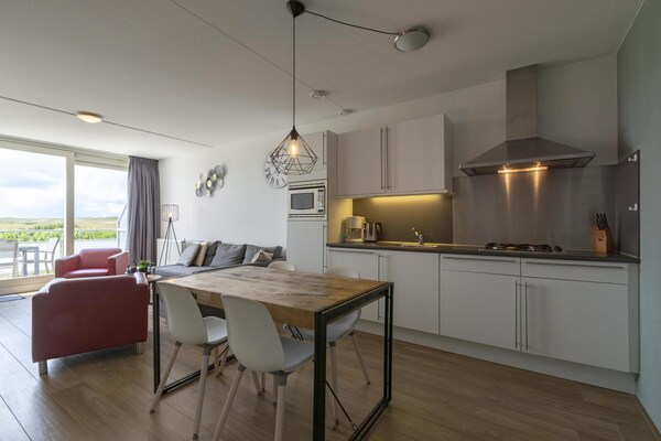 Modern appartement Duinerei C202 met balkon, 500m van strand Groote Keeten - thumbnail 6