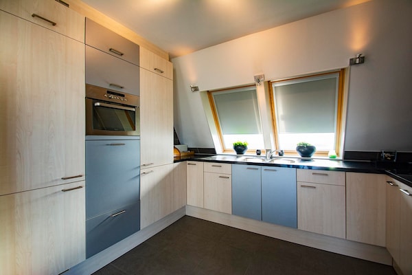 Luxe penthouse Duinerei: sauna, zeezicht & 500m van strand - thumbnail 4
