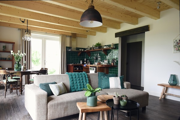 Landelijk appartement Vossehoeck 4 met tuin, 1 km van strand Callantsoog - thumbnail 2
