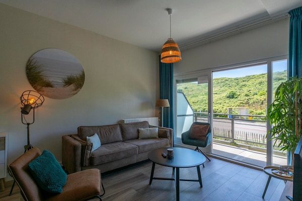 Wijde Blick 112: Modern appartement op 250m van het strand in Callantsoog - thumbnail 1