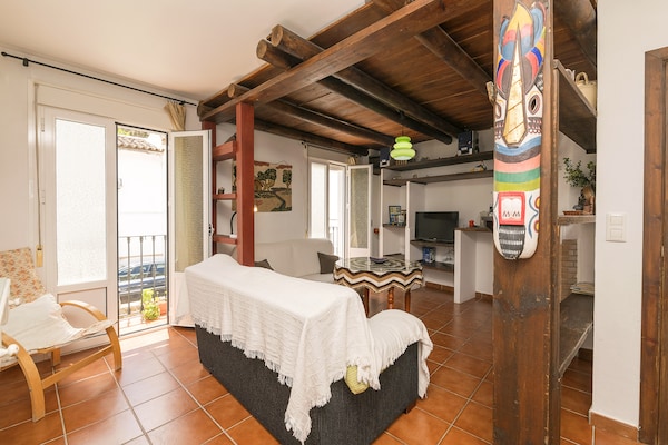 Licht appartement met bergzicht en terras in Benamahoma, Cádiz - thumbnail 6