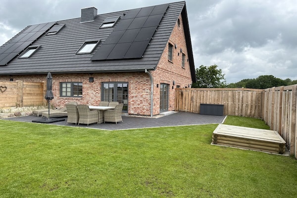 Nieuw luxe vakantiehuis Landhuus met sauna bij de Noordzee in Tönning - thumbnail 5