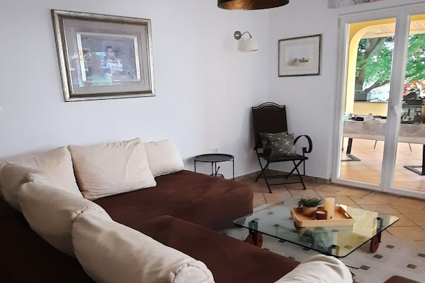 Op 400 m van het strand: Ruim appartement in Vrsi voor 5 personen - thumbnail 2