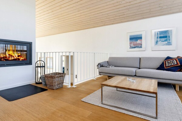 Design vakantiehuis op 100m van zee met panoramisch uitzicht en buitenbad - thumbnail 6
