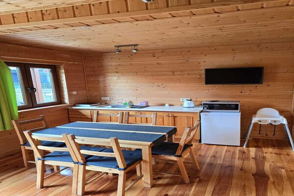 Vrijstaand boshuisje voor 4 personen, 650m van strand in Sarbinowo - thumbnail 3