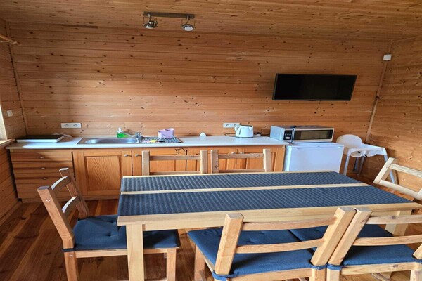 Vrijstaand boshuisje voor 4 personen, 650m van strand in Sarbinowo - thumbnail 6