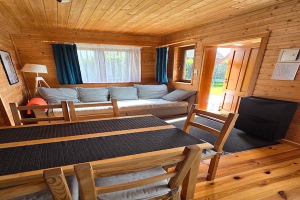 Vrijstaand Premium vakantiehuis voor 4 in het bos van Sarbinowo, 650m van zee - thumbnail 2
