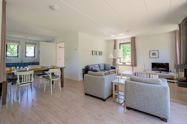 Vrijstaande bungalow in Gaasterland, nabij Slotermeer en golfbaan - thumbnail 2
