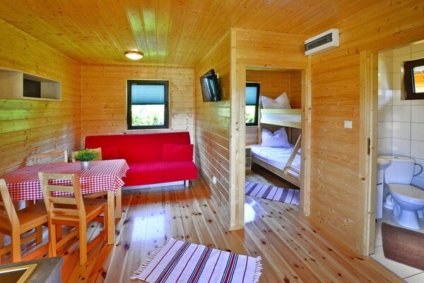 Vrijstaand vakantiehuis voor 5 personen op 90 meter van het strand in Mielno - thumbnail 2