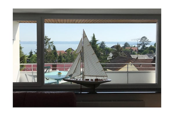 Sfeervol vakantiehuis voor 4 in Meersburg, 600m van het centrum - thumbnail 2