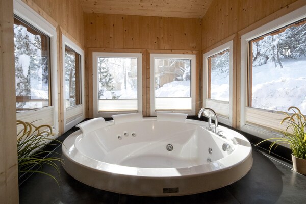 Houten chalet voor 10 personen met sauna en bubbelbad aan de piste in Turracherhöhe - thumbnail 5