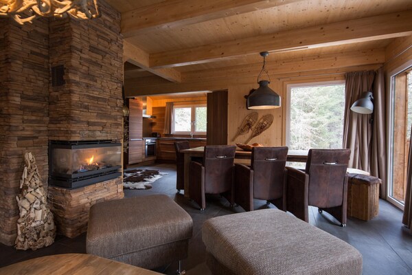 Ruim houten chalet voor 11 personen aan de piste in Turracherhöhe - thumbnail 3