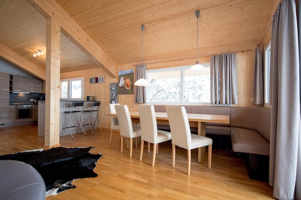 Massief houten chalet voor 12 personen aan de piste op de Turracherhöhe - thumbnail 6
