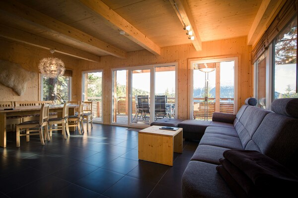 Ruim houten chalet voor 12 personen aan de piste in Turracherhöhe - thumbnail 2