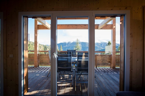 Ruim houten chalet voor 12 personen aan de piste in Turracherhöhe - thumbnail 6